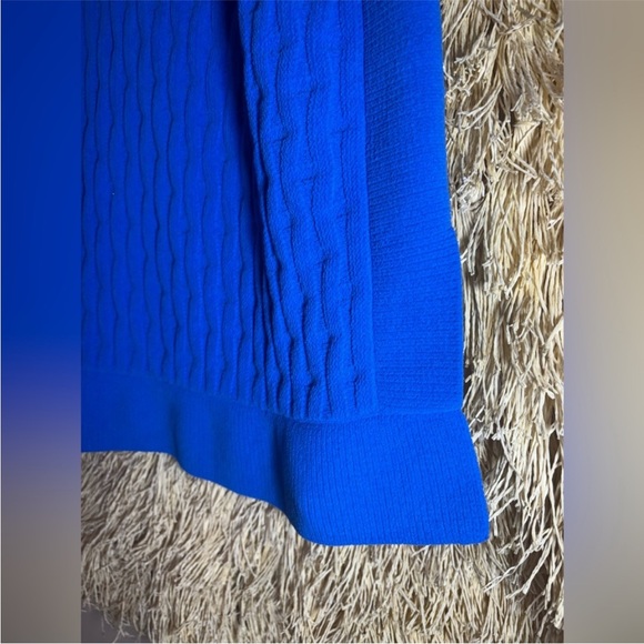 Lululemon✨Cable-Knit Relaxed-Fit Sweater Vest✨Oversized•Pipe Dream Blue✨NWOT✨XL - Picture 12 of 15